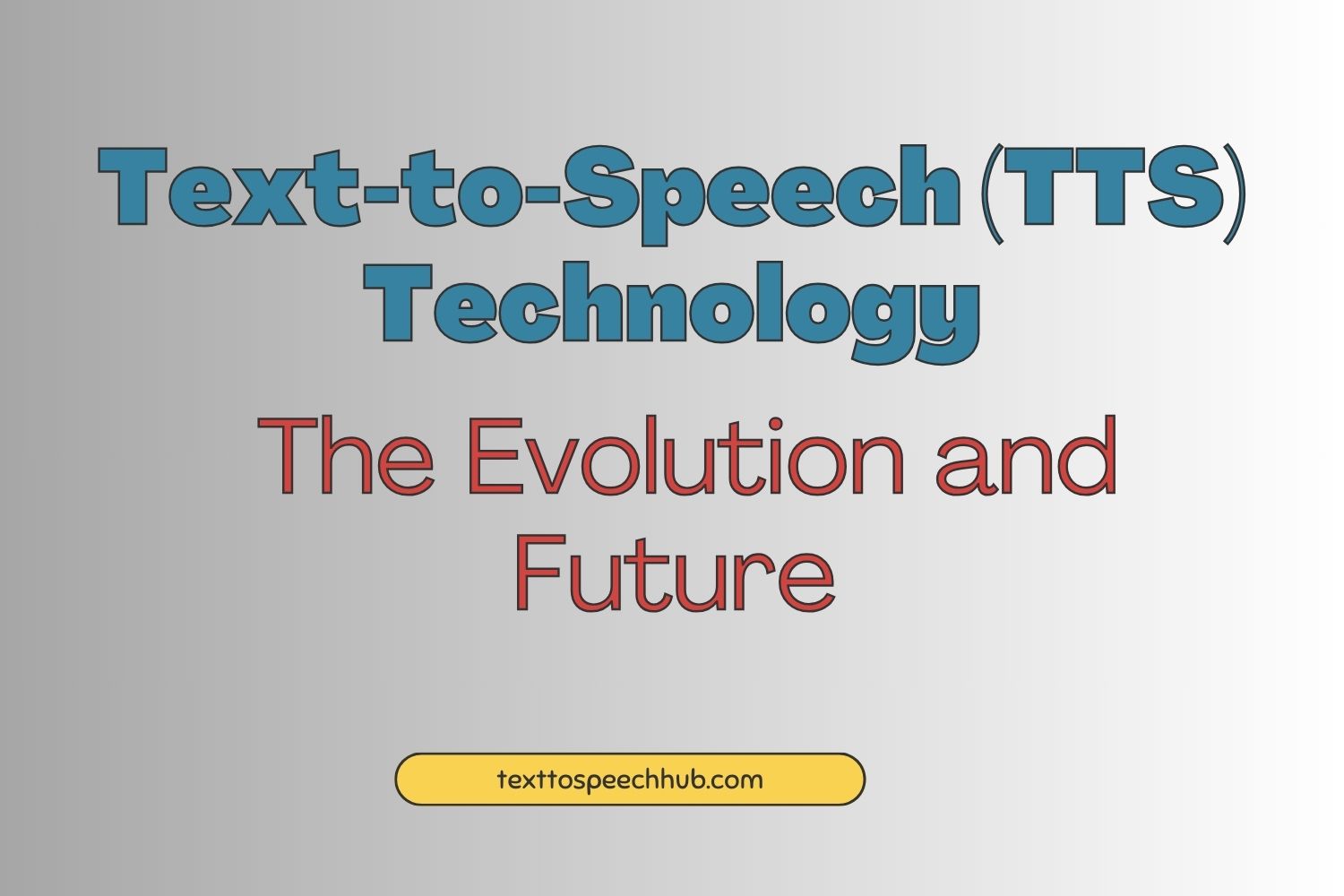 The Evolution and Future of Text-to-Speech (TTS) Technology